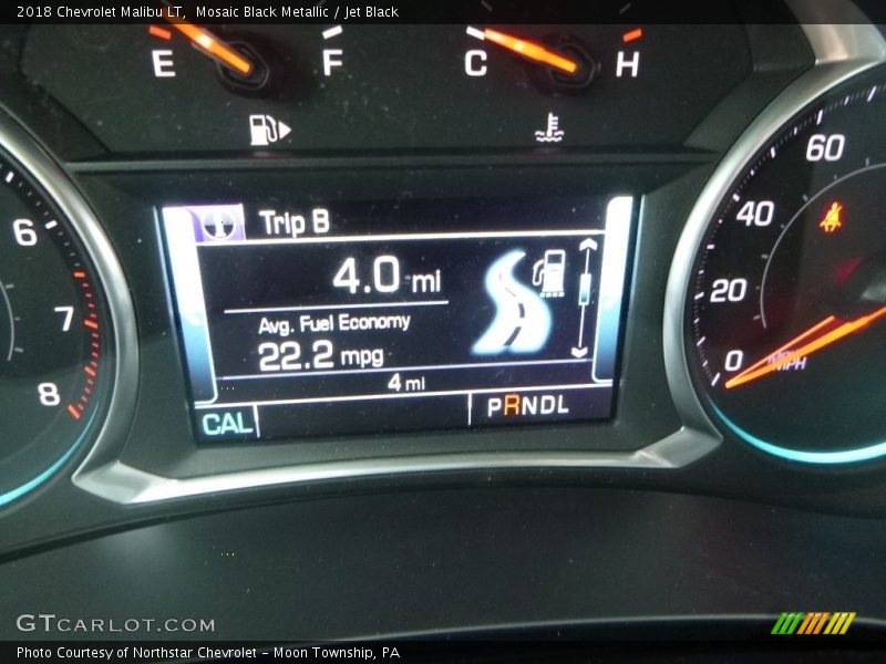 Mosaic Black Metallic / Jet Black 2018 Chevrolet Malibu LT