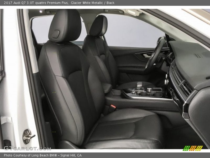 Glacier White Metallic / Black 2017 Audi Q7 3.0T quattro Premium Plus