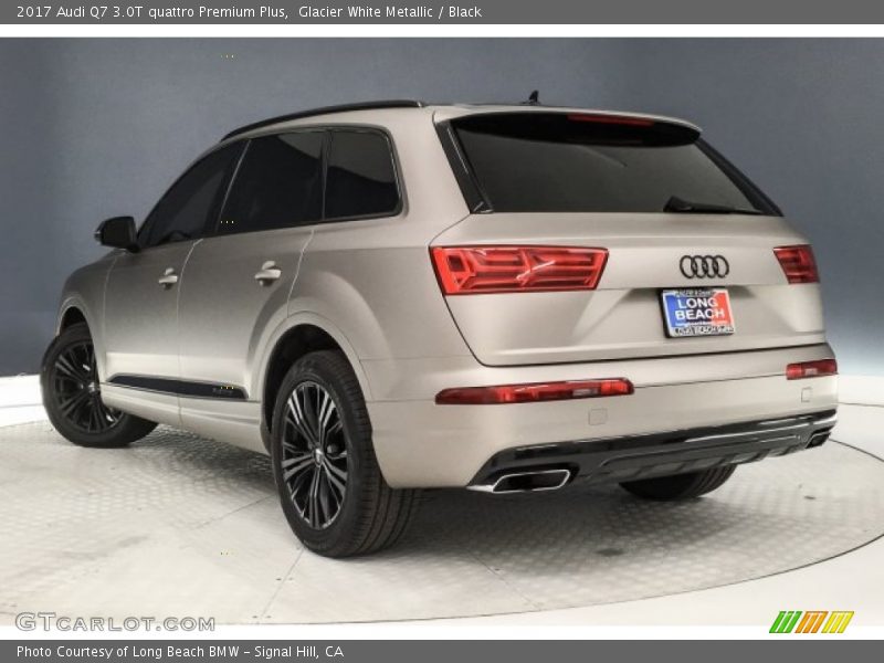 Glacier White Metallic / Black 2017 Audi Q7 3.0T quattro Premium Plus