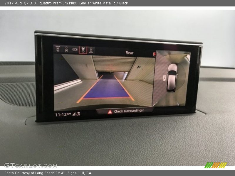 Glacier White Metallic / Black 2017 Audi Q7 3.0T quattro Premium Plus