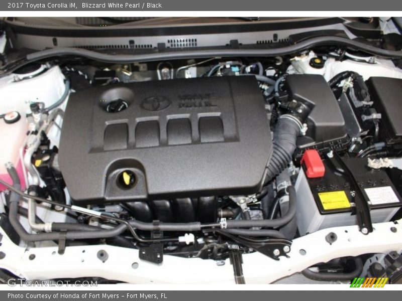 Blizzard White Pearl / Black 2017 Toyota Corolla iM