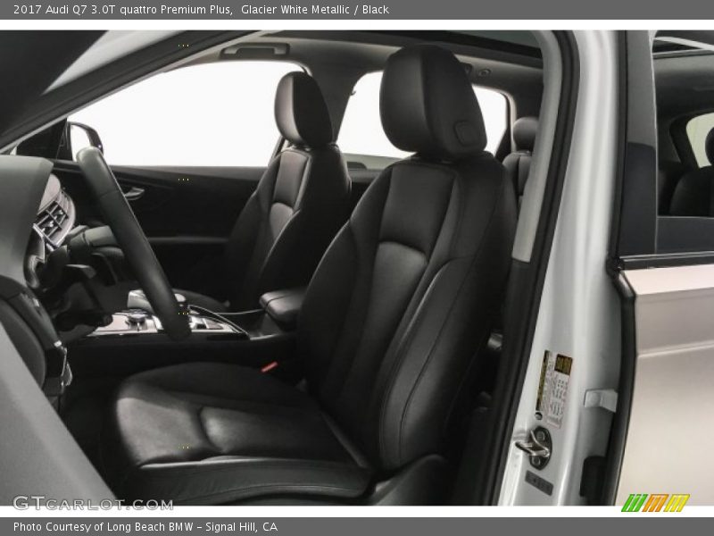 Glacier White Metallic / Black 2017 Audi Q7 3.0T quattro Premium Plus