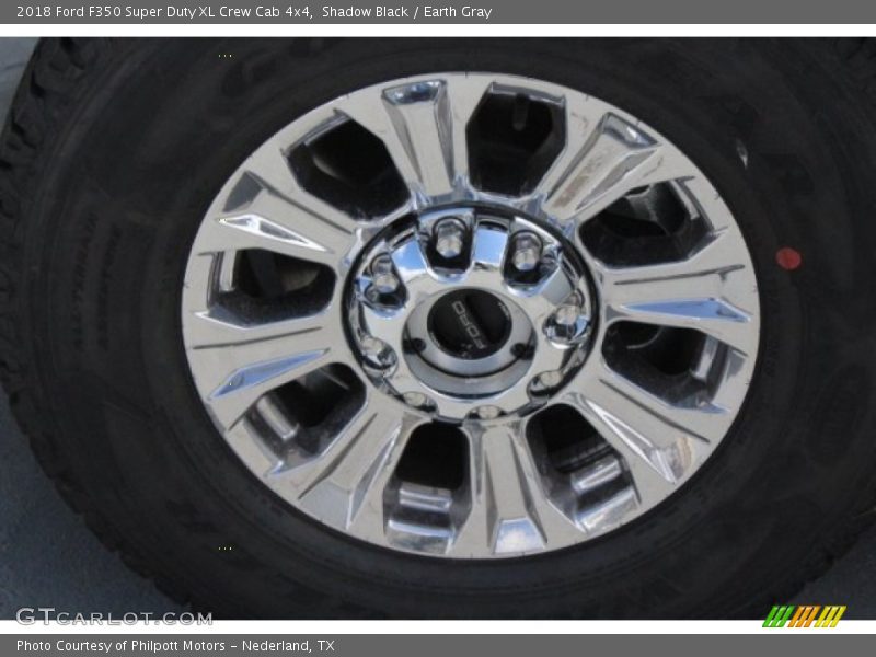 Shadow Black / Earth Gray 2018 Ford F350 Super Duty XL Crew Cab 4x4
