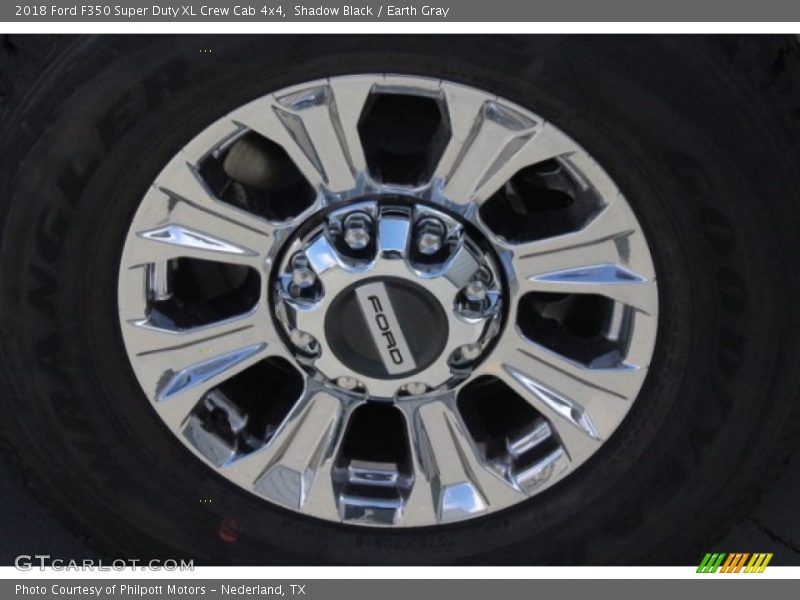 Shadow Black / Earth Gray 2018 Ford F350 Super Duty XL Crew Cab 4x4