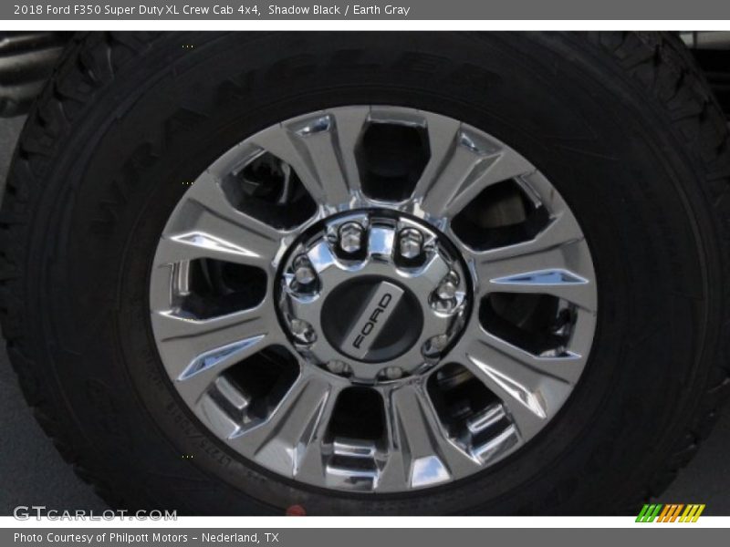 Shadow Black / Earth Gray 2018 Ford F350 Super Duty XL Crew Cab 4x4