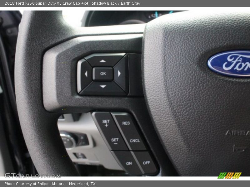Shadow Black / Earth Gray 2018 Ford F350 Super Duty XL Crew Cab 4x4