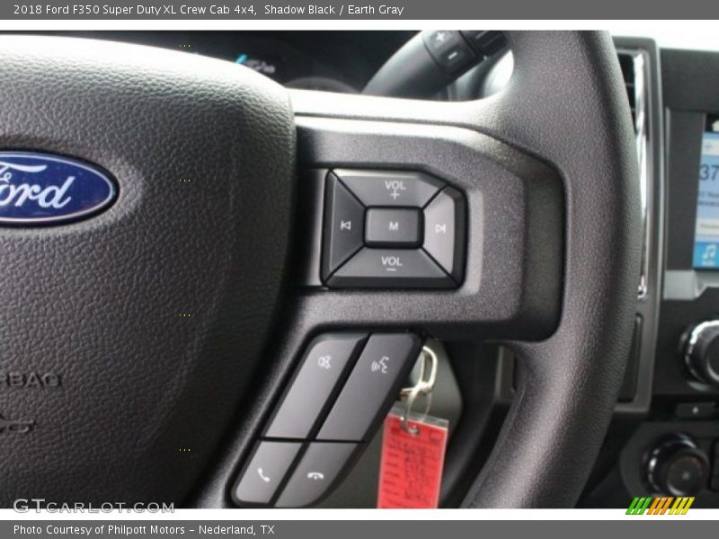 Shadow Black / Earth Gray 2018 Ford F350 Super Duty XL Crew Cab 4x4