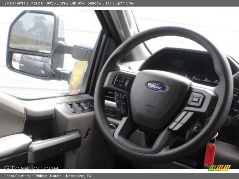 Shadow Black / Earth Gray 2018 Ford F350 Super Duty XL Crew Cab 4x4