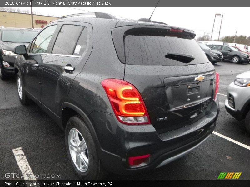 Nightfall Gray Metallic / Jet Black 2018 Chevrolet Trax LT