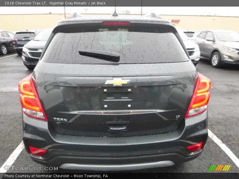 Nightfall Gray Metallic / Jet Black 2018 Chevrolet Trax LT