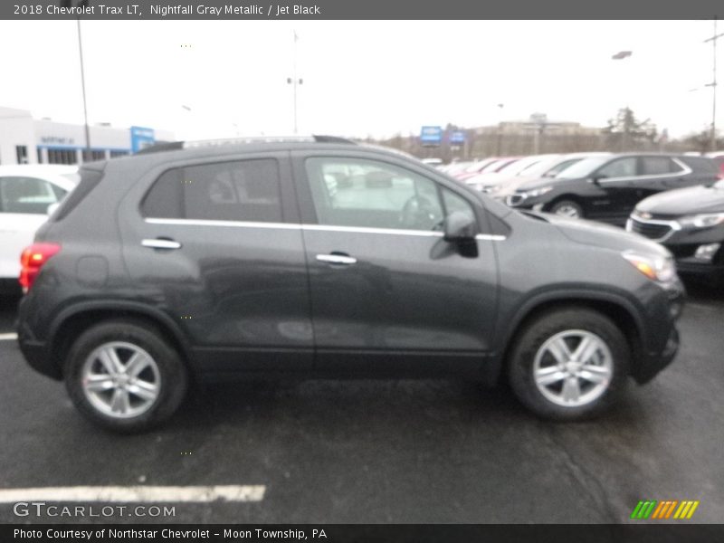 Nightfall Gray Metallic / Jet Black 2018 Chevrolet Trax LT