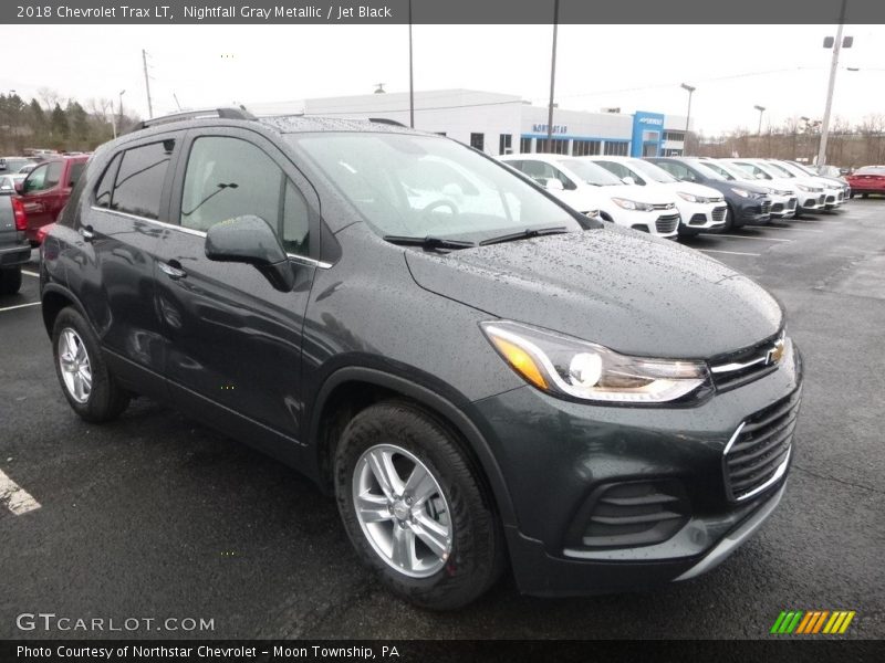 Nightfall Gray Metallic / Jet Black 2018 Chevrolet Trax LT