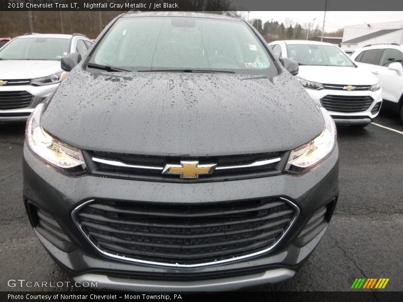 Nightfall Gray Metallic / Jet Black 2018 Chevrolet Trax LT