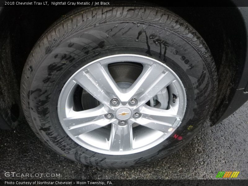 Nightfall Gray Metallic / Jet Black 2018 Chevrolet Trax LT