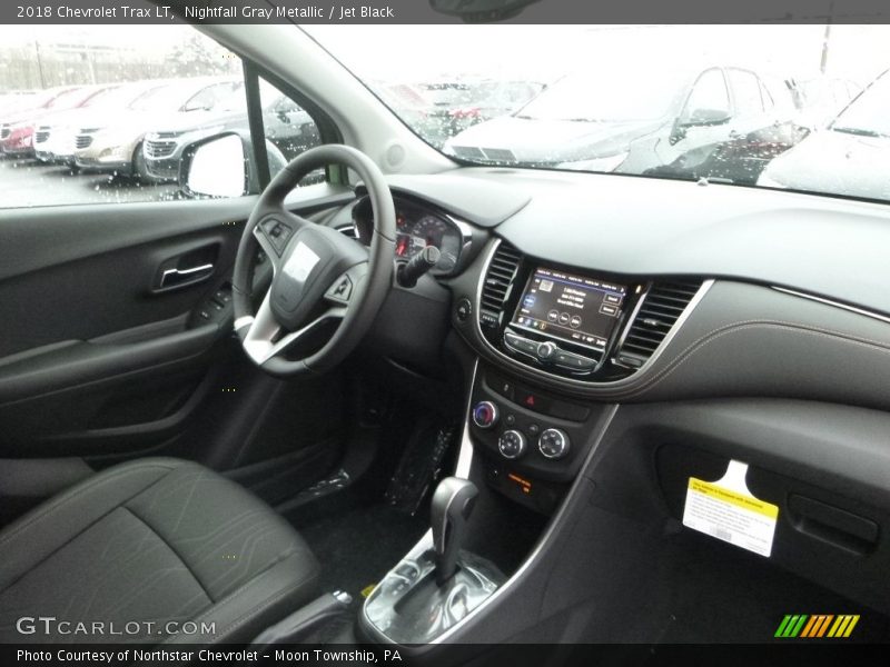 Nightfall Gray Metallic / Jet Black 2018 Chevrolet Trax LT