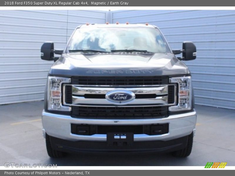 Magnetic / Earth Gray 2018 Ford F350 Super Duty XL Regular Cab 4x4