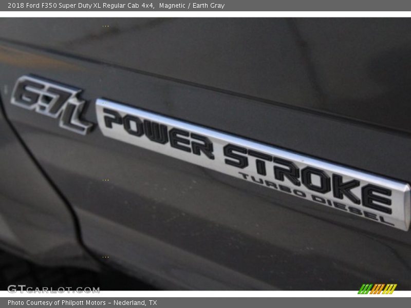 Magnetic / Earth Gray 2018 Ford F350 Super Duty XL Regular Cab 4x4