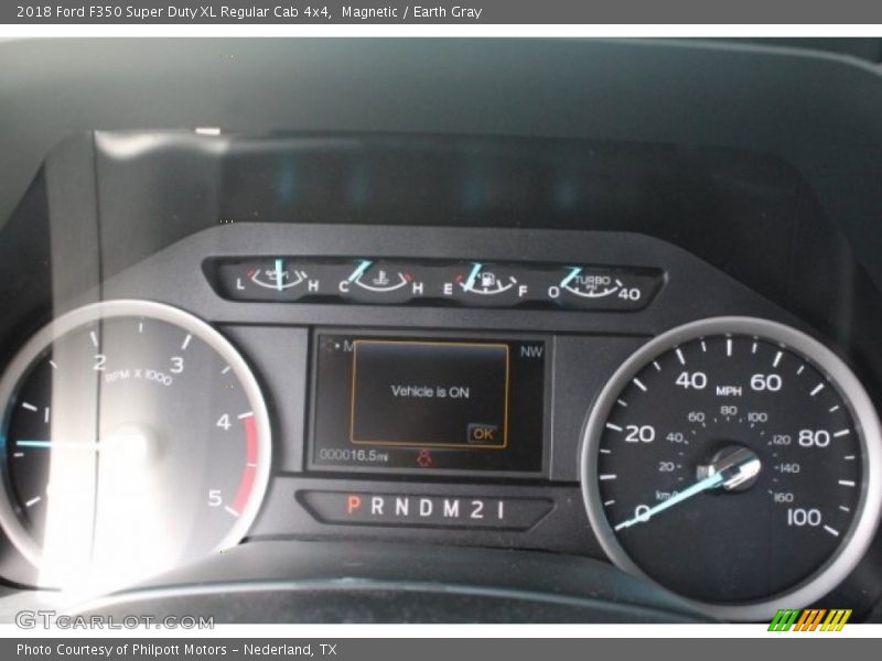 Magnetic / Earth Gray 2018 Ford F350 Super Duty XL Regular Cab 4x4