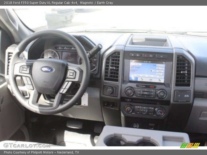 Magnetic / Earth Gray 2018 Ford F350 Super Duty XL Regular Cab 4x4