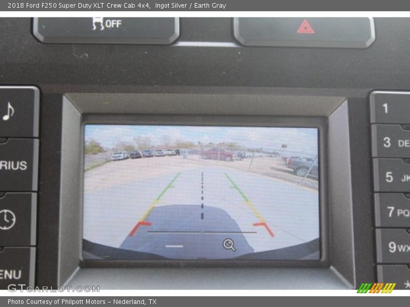 Ingot Silver / Earth Gray 2018 Ford F250 Super Duty XLT Crew Cab 4x4