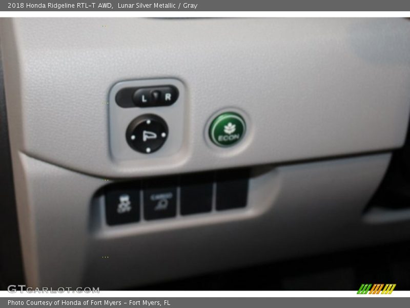 Lunar Silver Metallic / Gray 2018 Honda Ridgeline RTL-T AWD