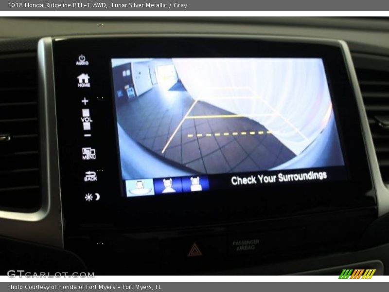 Lunar Silver Metallic / Gray 2018 Honda Ridgeline RTL-T AWD