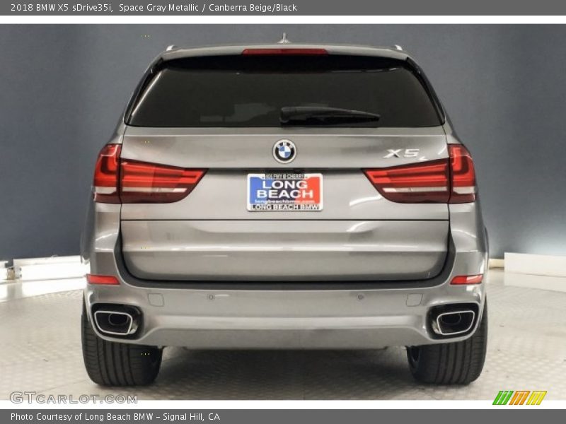 Space Gray Metallic / Canberra Beige/Black 2018 BMW X5 sDrive35i