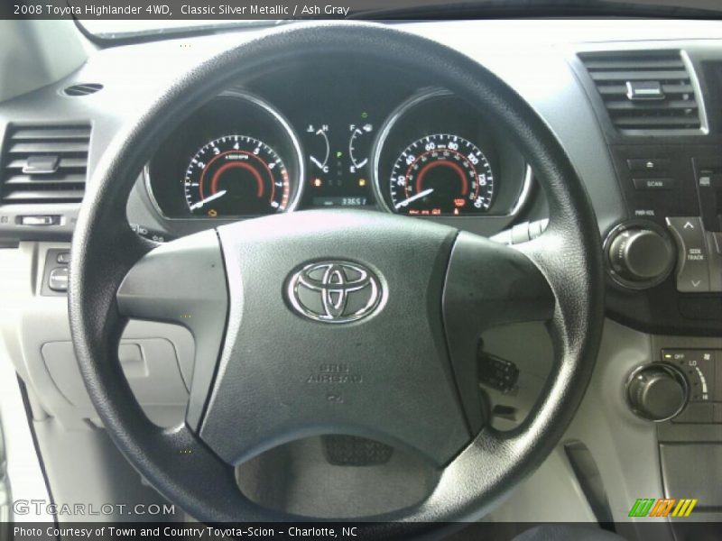 Classic Silver Metallic / Ash Gray 2008 Toyota Highlander 4WD