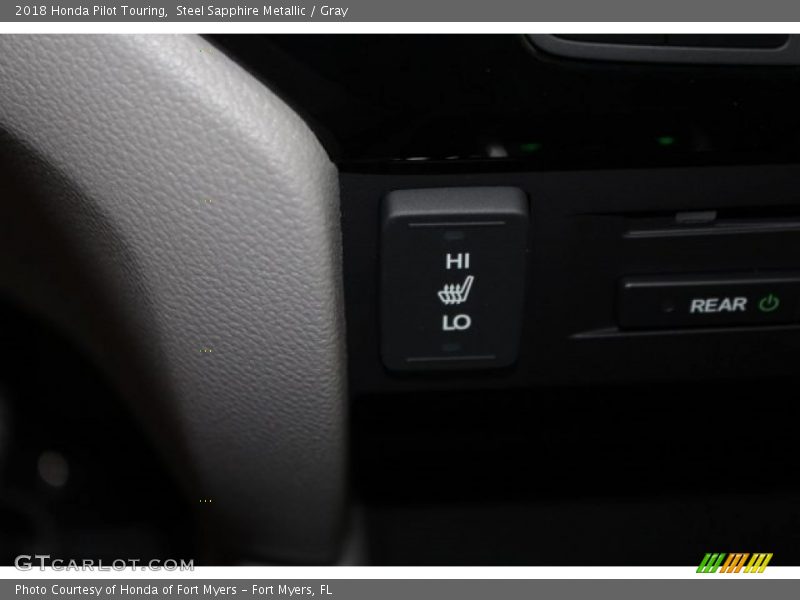 Steel Sapphire Metallic / Gray 2018 Honda Pilot Touring