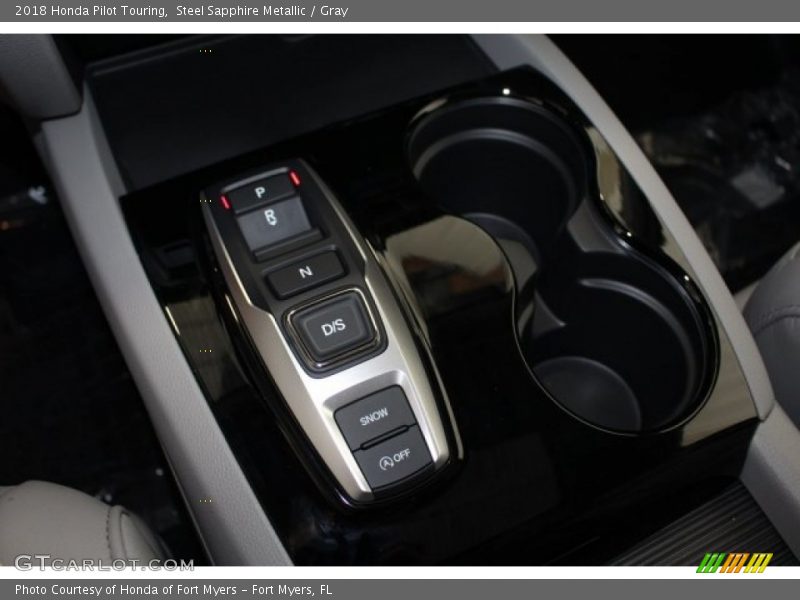 Steel Sapphire Metallic / Gray 2018 Honda Pilot Touring