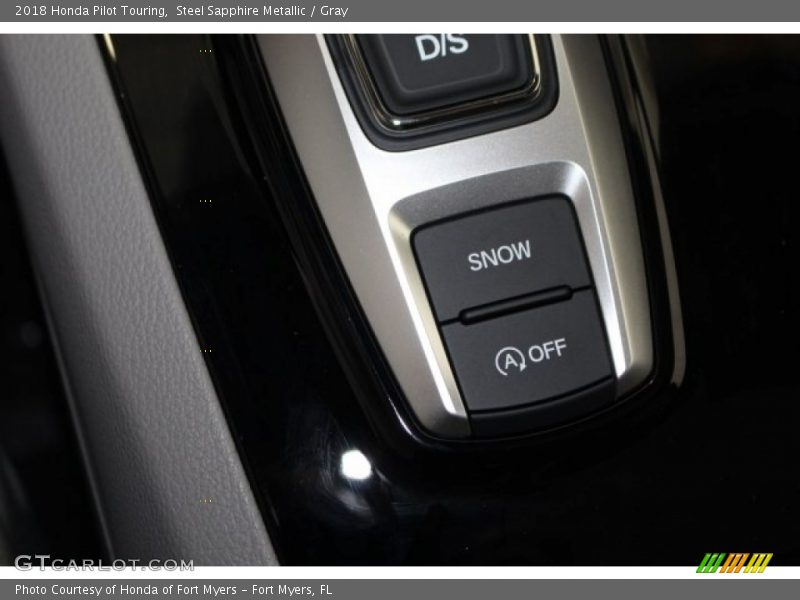 Steel Sapphire Metallic / Gray 2018 Honda Pilot Touring