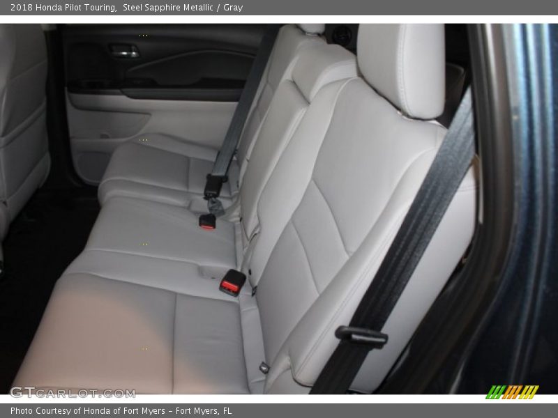 Steel Sapphire Metallic / Gray 2018 Honda Pilot Touring