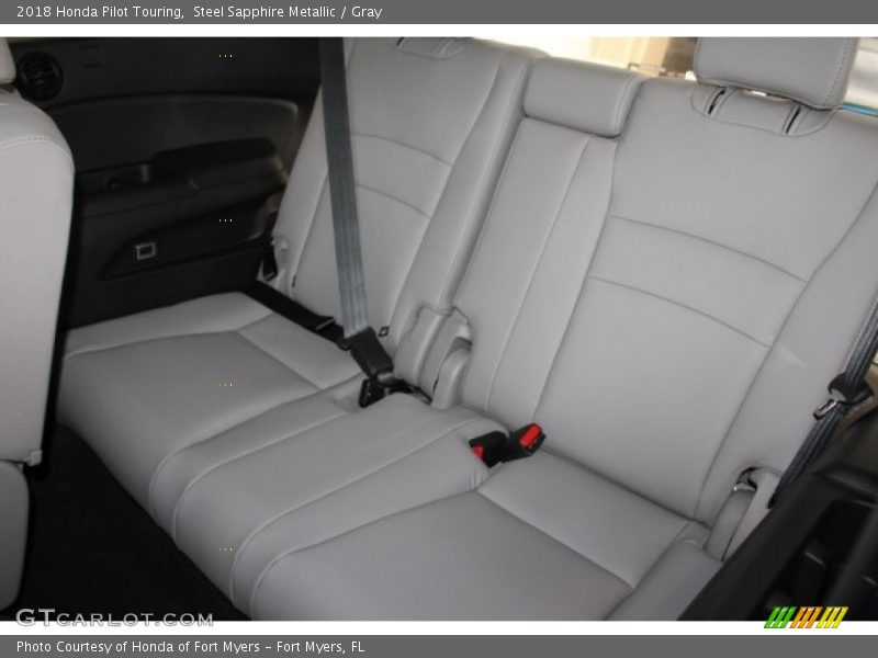 Steel Sapphire Metallic / Gray 2018 Honda Pilot Touring