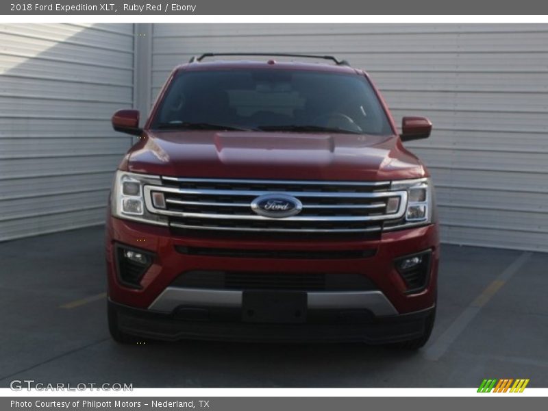 Ruby Red / Ebony 2018 Ford Expedition XLT