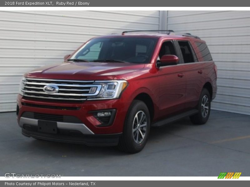 Ruby Red / Ebony 2018 Ford Expedition XLT