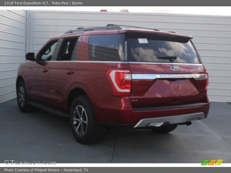 Ruby Red / Ebony 2018 Ford Expedition XLT