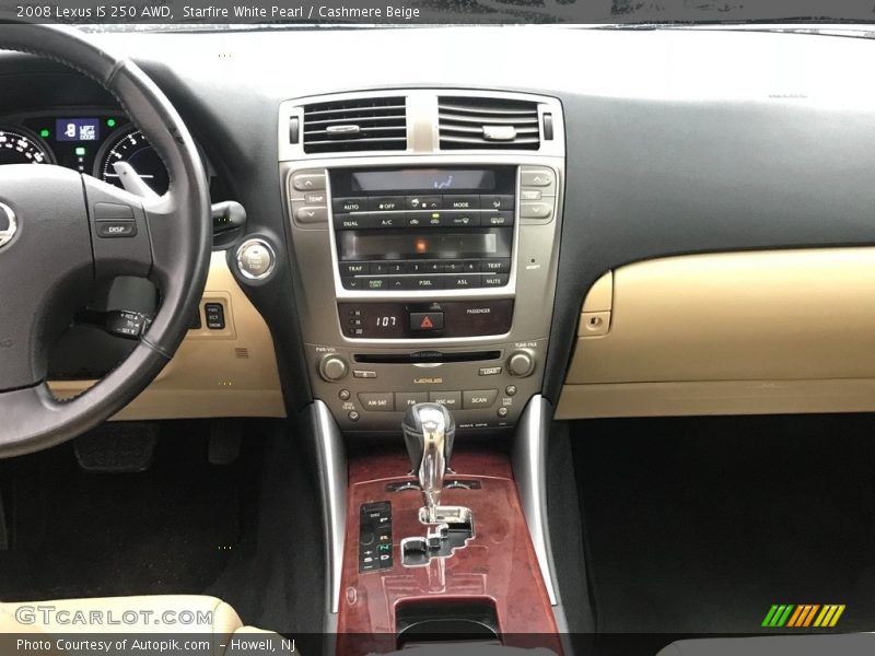 Starfire White Pearl / Cashmere Beige 2008 Lexus IS 250 AWD