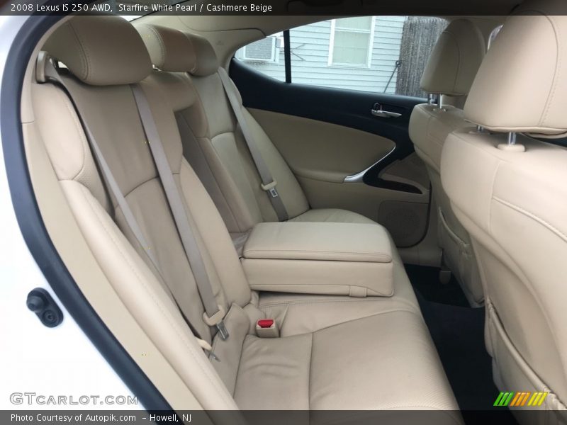Starfire White Pearl / Cashmere Beige 2008 Lexus IS 250 AWD