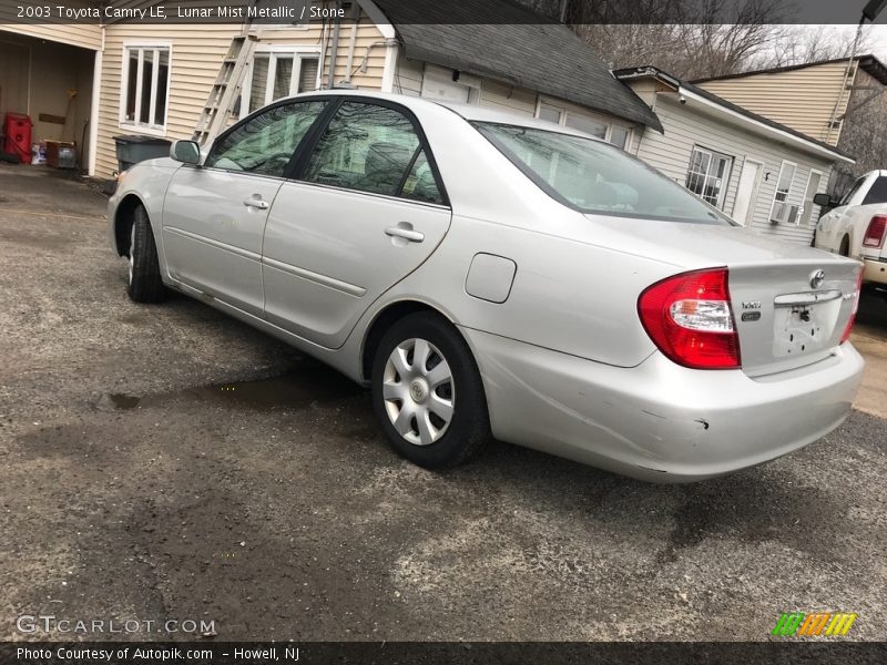 Lunar Mist Metallic / Stone 2003 Toyota Camry LE