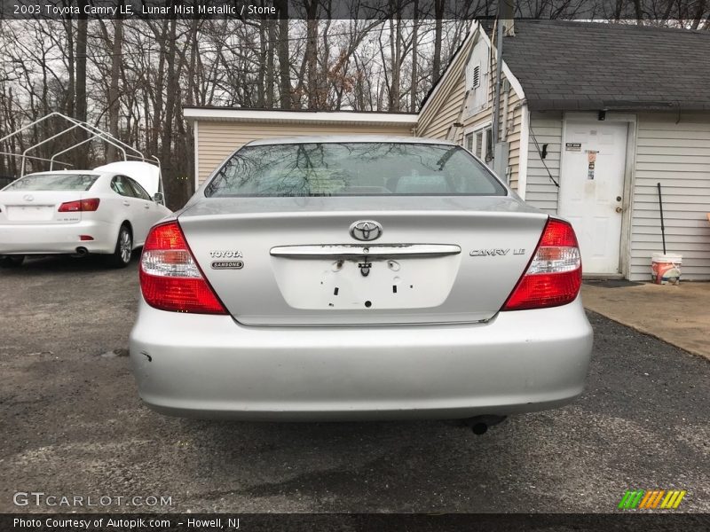Lunar Mist Metallic / Stone 2003 Toyota Camry LE