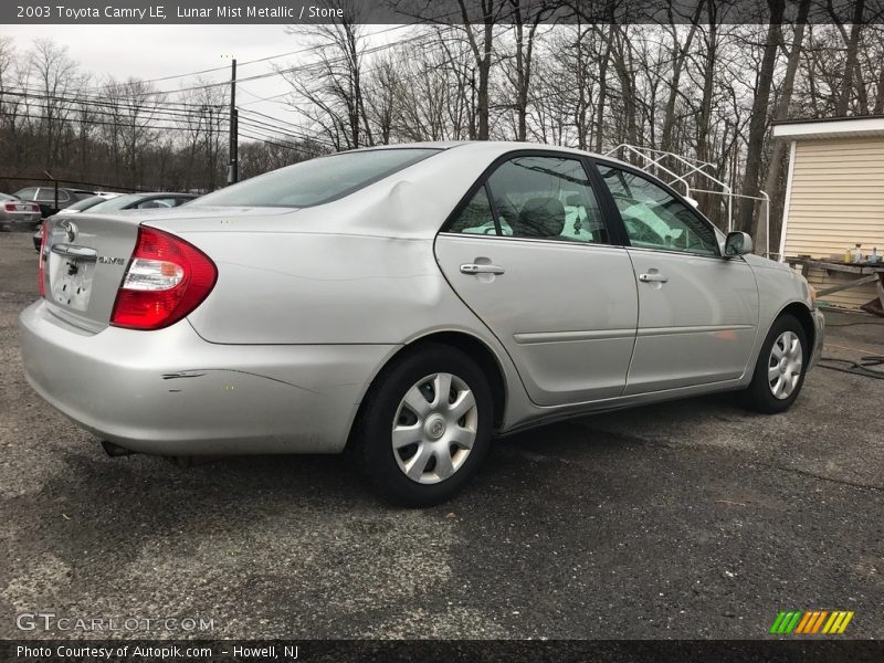 Lunar Mist Metallic / Stone 2003 Toyota Camry LE