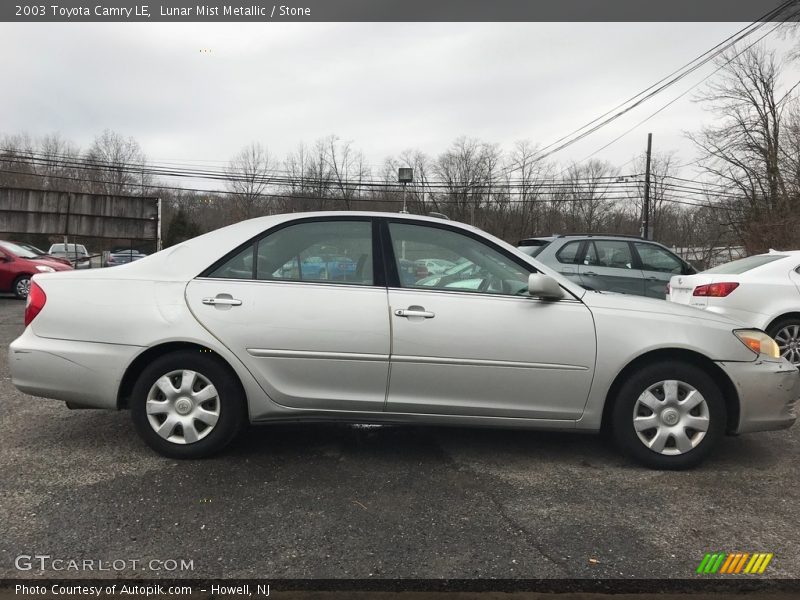Lunar Mist Metallic / Stone 2003 Toyota Camry LE