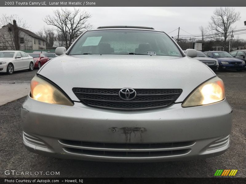 Lunar Mist Metallic / Stone 2003 Toyota Camry LE
