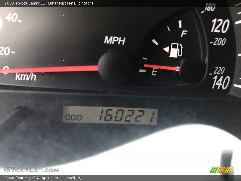 Lunar Mist Metallic / Stone 2003 Toyota Camry LE