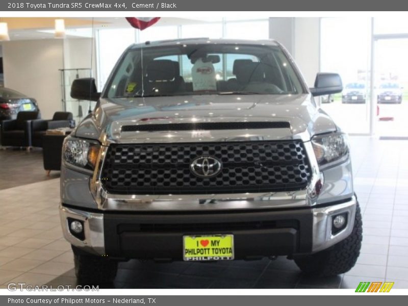 Cement / Black 2018 Toyota Tundra SR5 CrewMax 4x4