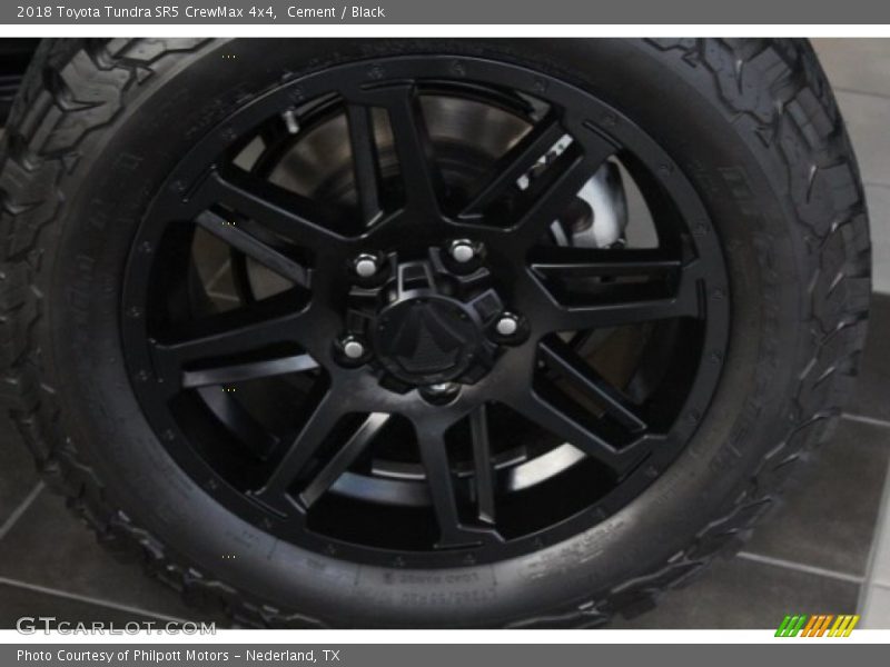 Cement / Black 2018 Toyota Tundra SR5 CrewMax 4x4