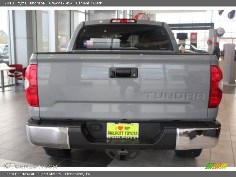 Cement / Black 2018 Toyota Tundra SR5 CrewMax 4x4