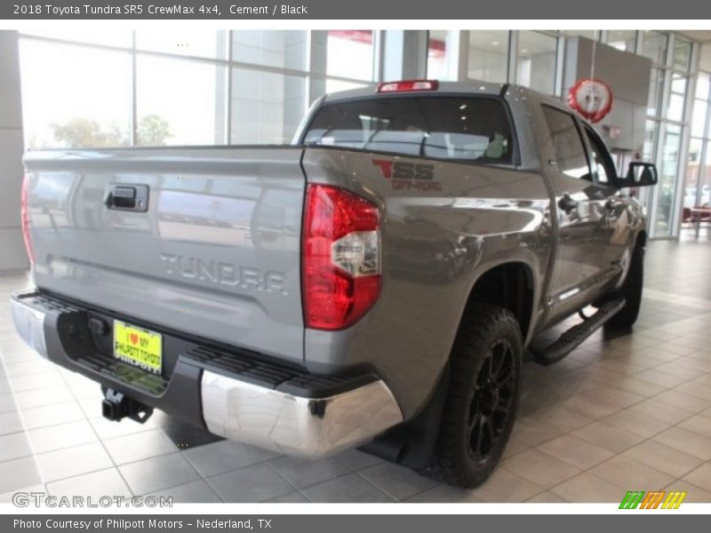 Cement / Black 2018 Toyota Tundra SR5 CrewMax 4x4