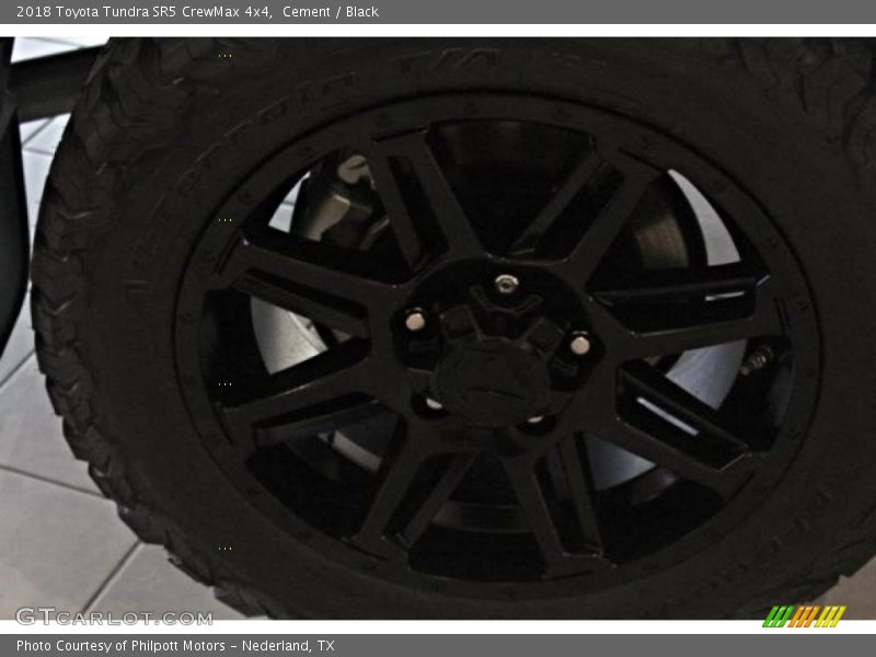 Cement / Black 2018 Toyota Tundra SR5 CrewMax 4x4