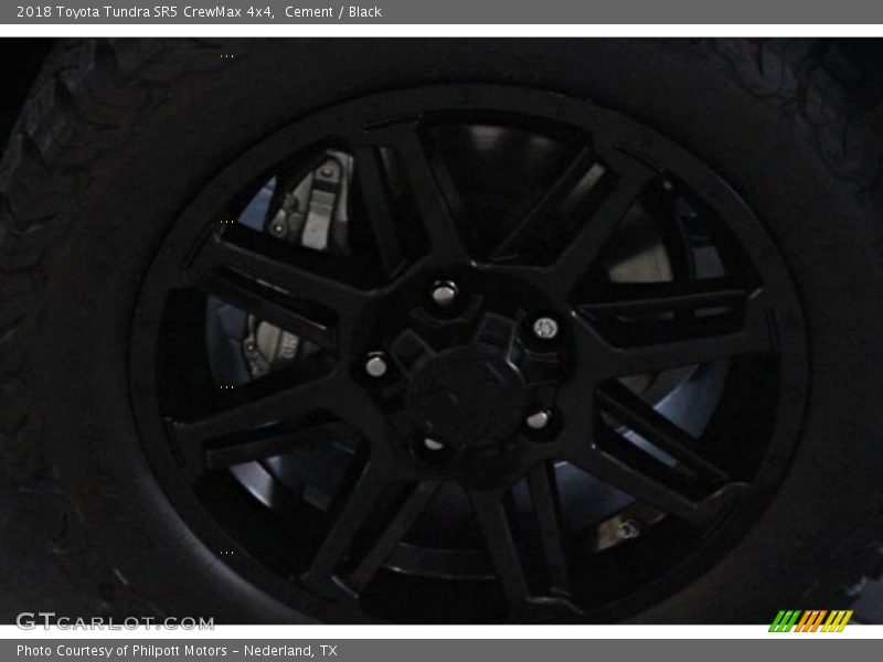 Cement / Black 2018 Toyota Tundra SR5 CrewMax 4x4